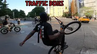 TRAFFIC BOIS RIDEOUT TOOK OVER NYC!!!! (ALL SMOKE)