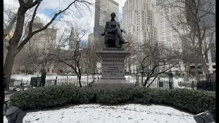 William H. Seward Statue - Manhattan - NYC - USA