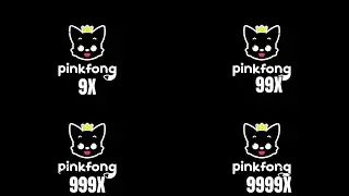 PinkFong Intro Logo Sparta Pitch Getting 999999X Speed Klasky Csupo Effects