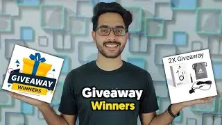 Giveaway Winners Results | Maono Au 400 lavalier Microphone @junnukitech @TechnicalYogi