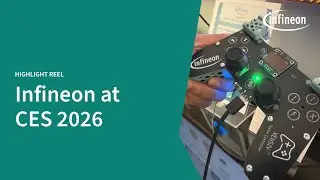 Infineon at CES 2026 | Automotive Ethernet, XENSIV&trade; Sensors & Wi-Fi 7 in Action!