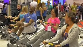 Total Gym Row Trainer at IHRSA 2016