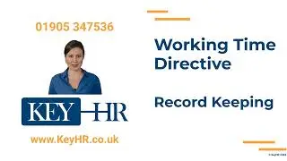 Record keeping & the Working Time Directive