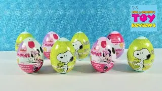Peanuts & Disney Minnie Mouse Collectible Mini Figure Unboxing | PSToyReviews