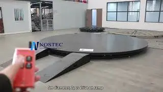 5m Car Rotating Platform for car showroom