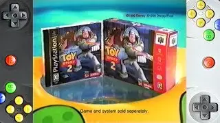 Toy Story 2: Buzz Lightyear to the Rescue (Nintendo 64\N64\PlayStation\Commercial)