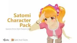 Satomi Character Pack by Game Asset Studio