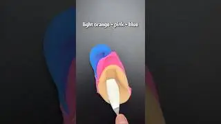 Just like the Unicom#colormixing #unicom #satisfying #shorts