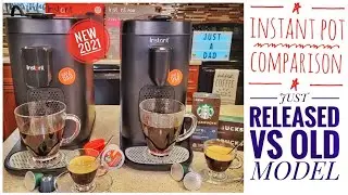 СРАВНЕНИЕ НОВОЙ Instant Pot 2 в 1: кофеварка и эспрессо-машина K-Cup, капсулы Nespresso 140-6013-01