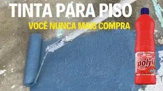 SURPREENDENTE ‼️Tinta para piso rústico