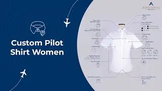 Custom Pilot Shirt Women | Made 2 Measure Female Pilot Uniform Shirts