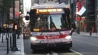 SEPTA Route 2 | Newflyer xcelsior 2023 XDE40 #3558