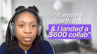 First-Time Creator Closes $600 Deal on Day 4