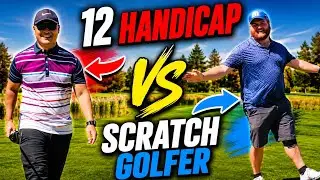Creekside Golf Course Modesto California 12 Handicap vs Scratch Golfer Stroke Play