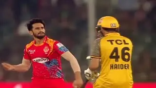 Funny Fight PSL 7 2022 between Hassan Ali And Haider Ali During match in PSL7