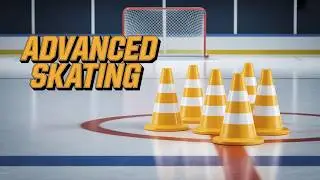 Advanced Skating Drill 02:   3 Cone Overspeed Drill