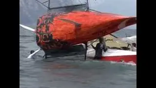 18 foot skiff - SLAM - Malcesine 2010