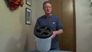 5 Gallon Bucket Screw on Lid - Gamma Seal Lid