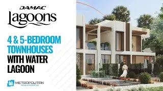 DAMAC Lagoons Marbella: Townhouses in A New Dubai's Community with Water Lagoon 🏖