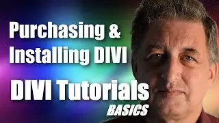 #02 DIVI Theme Tutorial for Beginners -  Purchasing and Installing DIVI