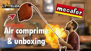 🎈 On installe l'air comprim&eacute; dans l'atelier - Unboxing MECAFER
