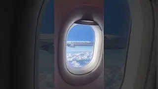 Turkish Airlines Overtaking Mid-Air | Passenger Window POV | One Take