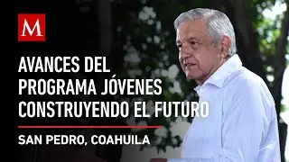 AMLO encabeza Avances y resultados del programa Jóvenes Construyendo el Futuro