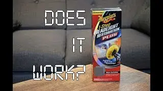 Meguiar's headlight restore on the FN2