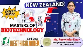 Masters of Biotechnology in New Zealand in 2024
