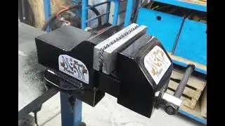 🔨Morsa da banco Fai Da Te in ferro  (Homemade iron bench vise)