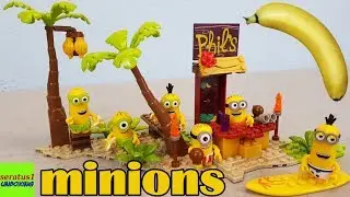 minions Banana Island Mega Bloks auspacken seratus1 unboxing