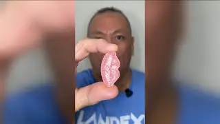 👂ASMR JELLY BELLY SOUR PUCKER LIPS GUMMY CANDY WATERMELON FLAVOR EATING SOUNDS👂ORIGINAL LENGTH👂