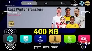 eFootball 2024 PPSSPP Chelito 19 | PES 2024 PSP C19 ISO (No Savedata & No Textures) Graphics 4k