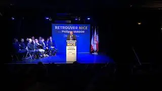 🔵 Pr&eacute;sentation du projet municipal pour #RetrouverNice avec Philippe Vardon.
