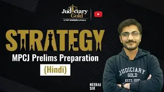 MP Judiciary Pre Complete Strategy (Hindi) | How to Crack MPCJ 2022 by Judiciary Gold