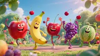 🍎🍌🍇 &Aacute;vextir eru lj&uacute;ffengir! Skemmtileg barnalag fyllt af hollum &aacute;v&ouml;xtum 🌈🎶