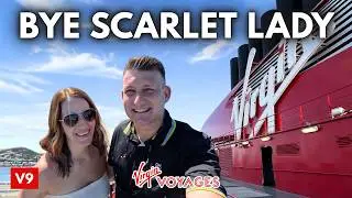 Круиз Virgin Voyages, высадка в Барселоне, Испания, Scarlet Lady, Irresistible Med и Рим, V9