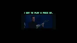 I played the 3 Doors Down Kryptonite guitar!