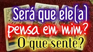 Ser&aacute; que ele pensa em mim, o que sente? Tarot Express Responde