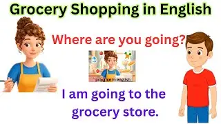 Grocery Shopping English Conversation | Daily Use Question Answer | English Speaking Practice