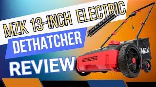 MZK 13-inch Electric Dethatcher and Scarifier Review | The Best Lawn Care Tool