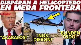 SE PUSO FEO! SE CALIENTA FRONTERA! ABREN FUEGO, LLEGAN HELICOPTEROS, TRUMP CAE HORRIBLE EN ENCUESTA