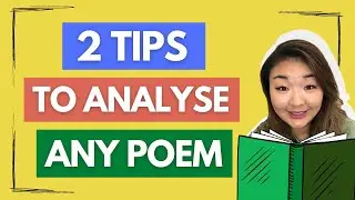 Poetry Analysis: 2 TOP TIPS