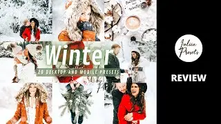Winter Lightroom Presets Review | Mobile Lightroom Presets DNG | Best Winter Lightroom Presets