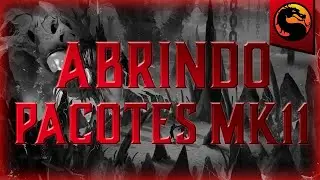 Abrindo 6 pacotes MK11 na conta HACK! - MK Mobile
