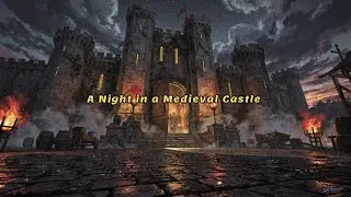 A Night in a Medieval Castle | Peaceful Sleep Stories from Stone Halls & Candlelit Chambers