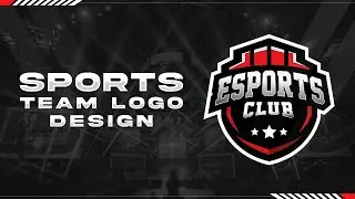 Sports Club Logo Design |  illustrator CC Tutorial