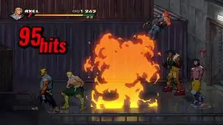 Streets of Rage 4 Stage 3 - Cargo Ship Axel Hardest S Rank