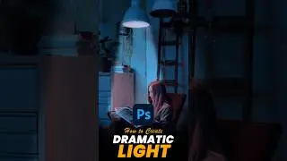 How To Create A Dramatic Light Effect In Photoshop #design #editing #photoshoptutorial #design