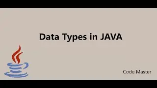 Data types in JAVA